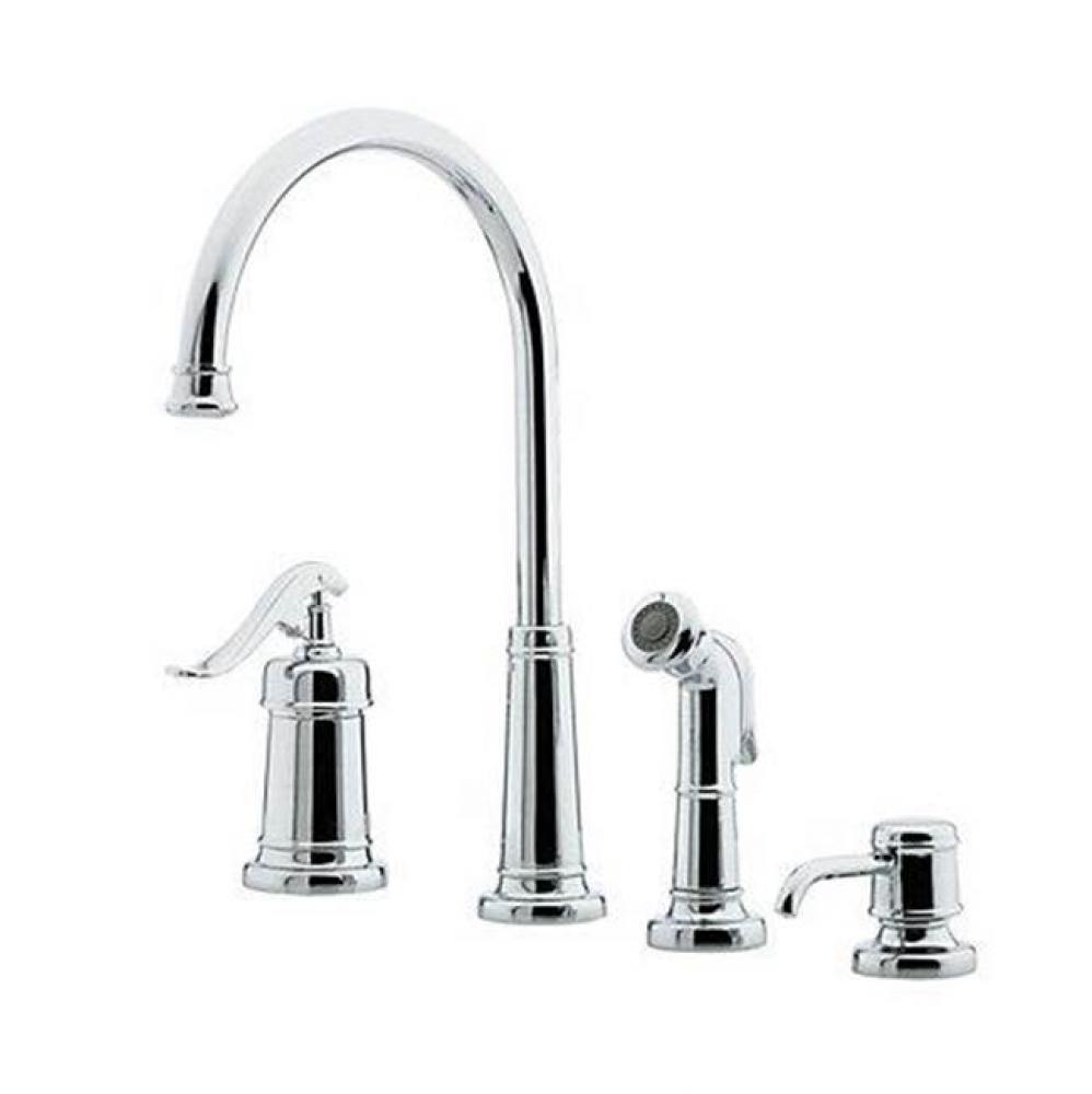 LG26-4YPC - Chrome - Single Handle Kitchen Faucet