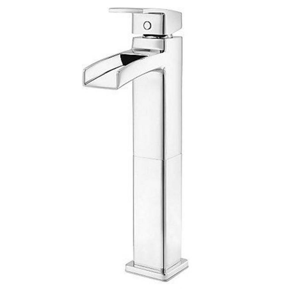 Kenzo Single Control Vessel Bathroom Faucet in Polished Chrome