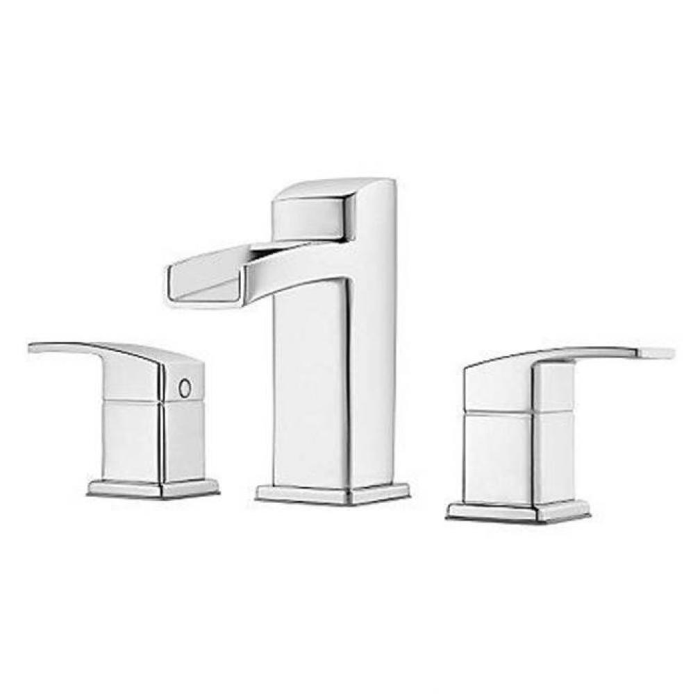 Kenzo 2-Handle 8'' Widespread Bathroom Faucet in Polished Chrome