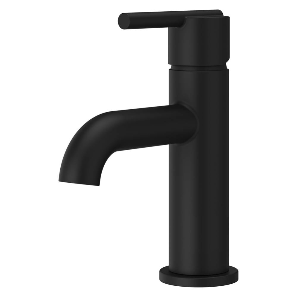 Brislin Single Control 4'' Centerset Bathroom Faucet in Matte Black