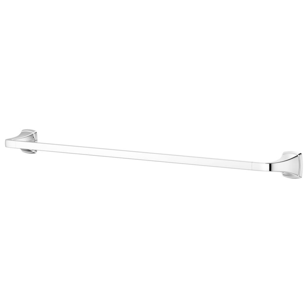 Bronson 24'' Towel Bar in Polished Chrome
