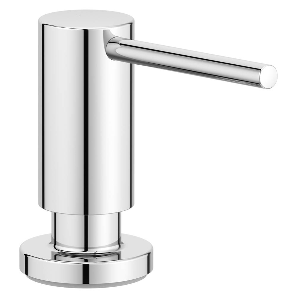 Modern Kitchen Soap Dispenser in Polished Chrome