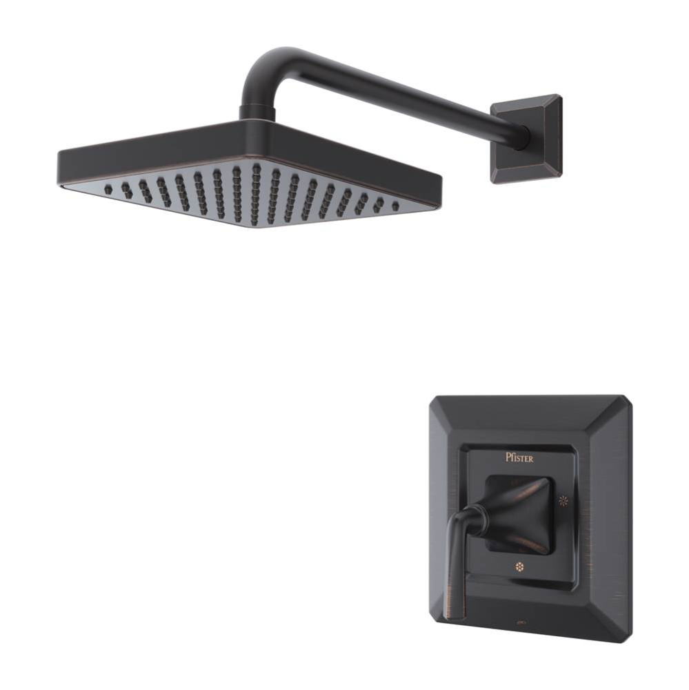 Park Avenue 1-Handle Shower Only Trim in Tuscan Bronze