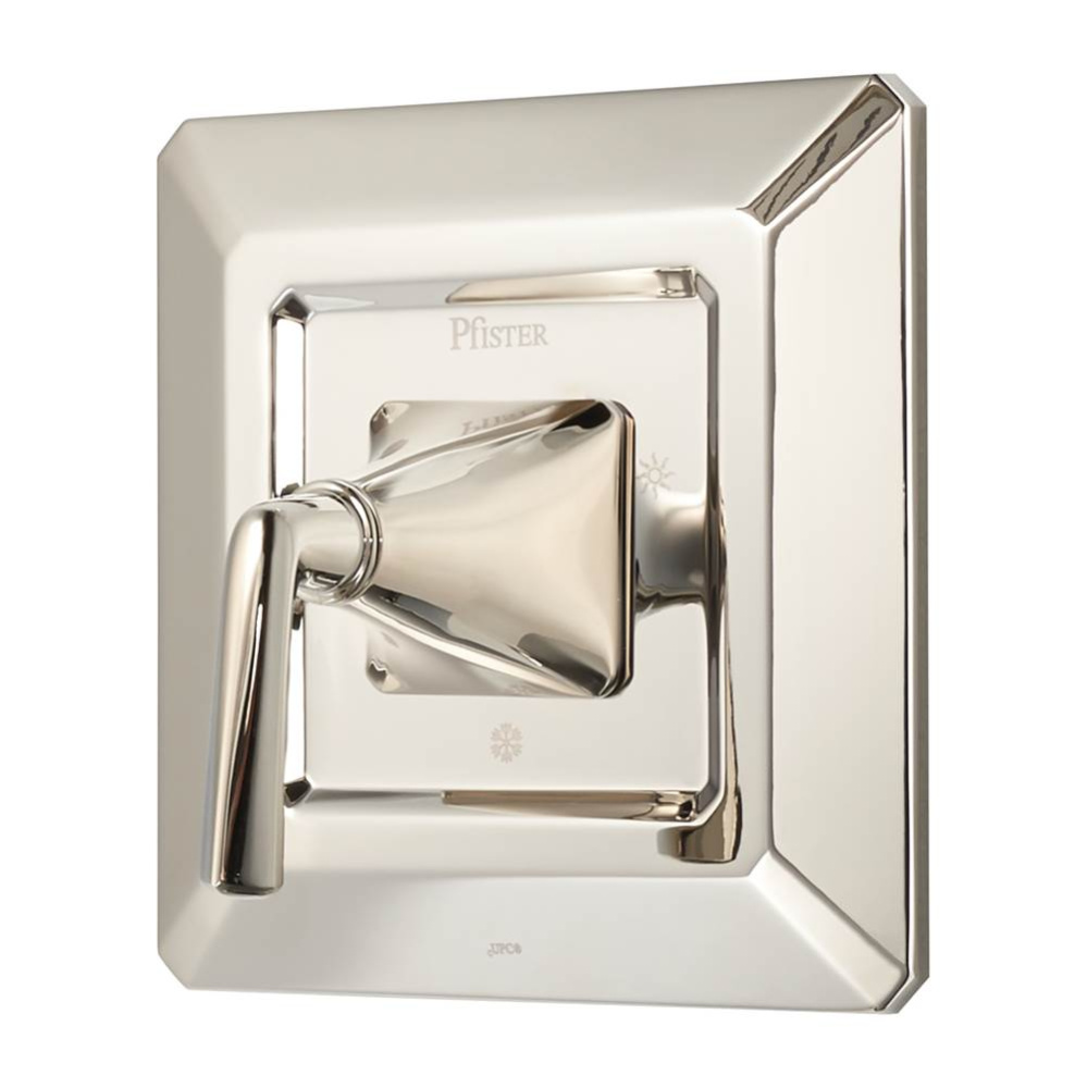 Park Avenue 1-Handle Tub & Shower Valve Only Trim in Polished Nickel