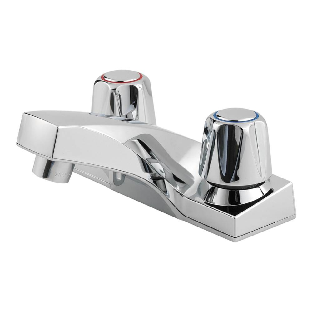 Pfirst Series 2-Handle 4'' Centerset Bathroom Faucet in Polished Chrome