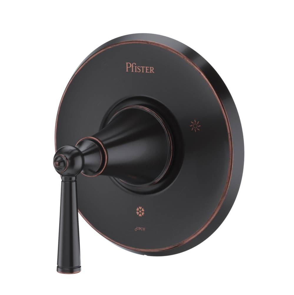 Saxton 1-Handle Tub & Shower Valve Only Trim in Tuscan Bronze