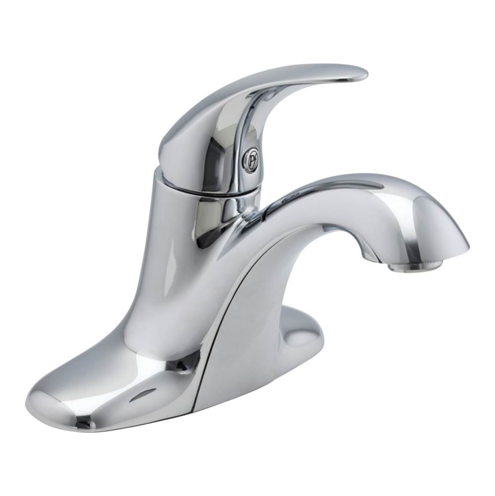 Serrano Single Control 4'' Centerset Bathroom Faucet in Polished Chrome