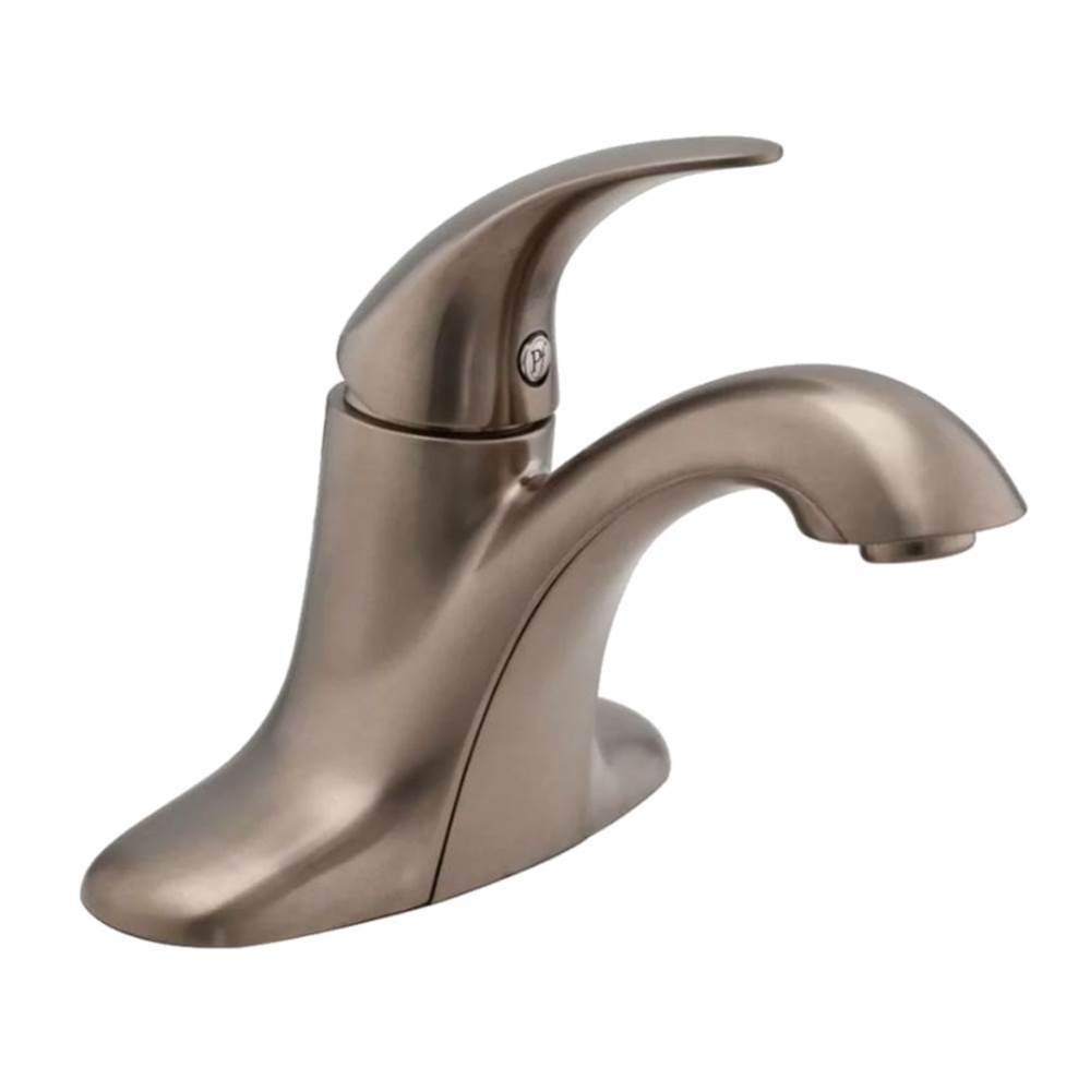 Serrano Single Control 4'' Centerset Bathroom Faucet in Brushed Nickel
