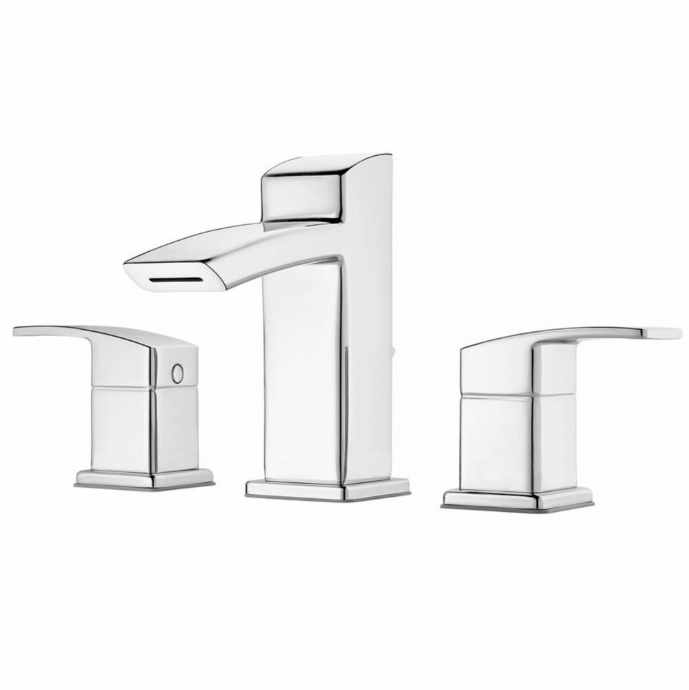 LG49-DF2C - Chrome - Two Handle Widespread  Lavatory Faucet - Closed