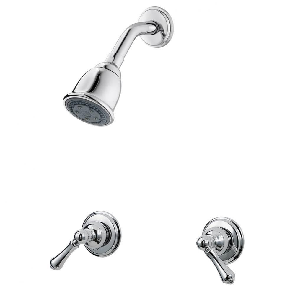 LG07-81BC -  Chrome - Two Handle Shower