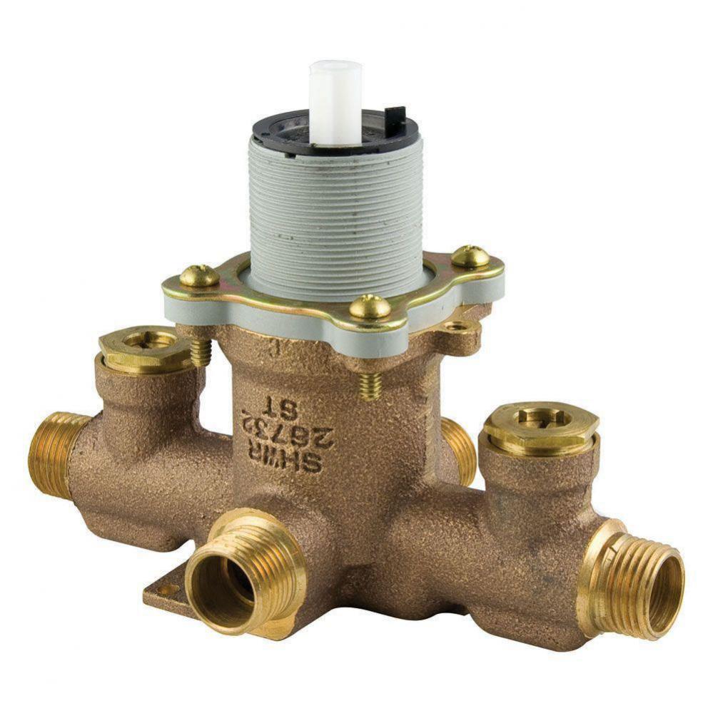 0X8-340A -  - Universal 0X8 Series Tub and Shower Rough Valve with Stops