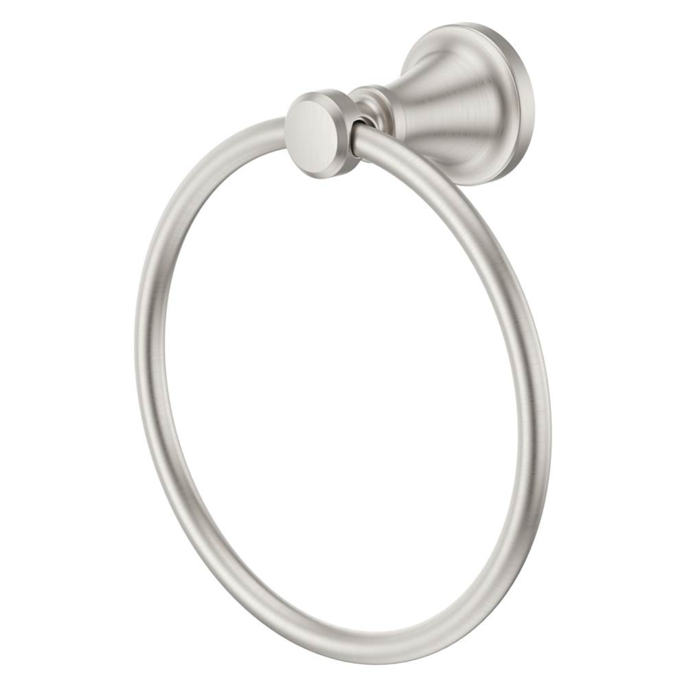 Vermillion Towel Ring in Spot Defense Brushed Nickel