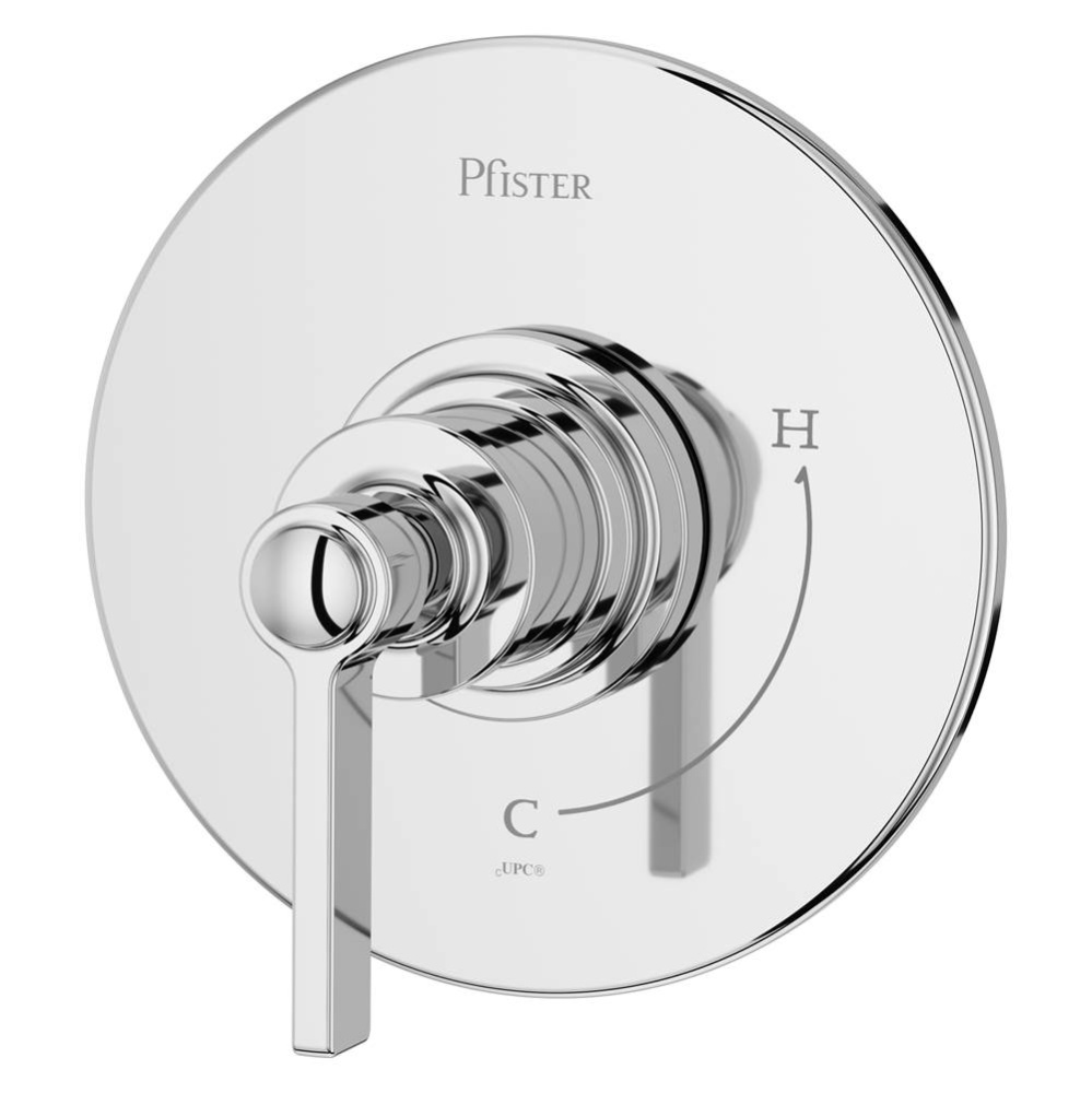 Winter Park Shower Flange Only Trim in Polished Chrome
