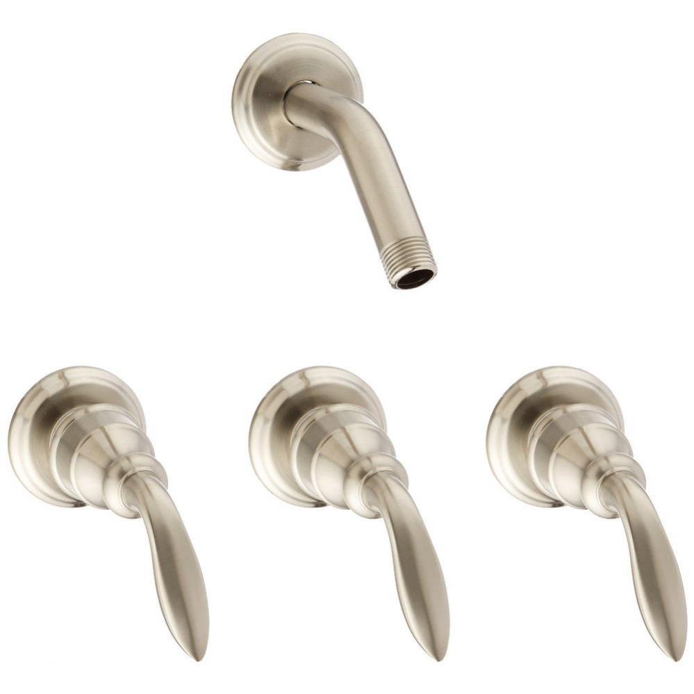 S10-430K - Brushed Nickel - 2 or 3 Handle Rebuild Kit