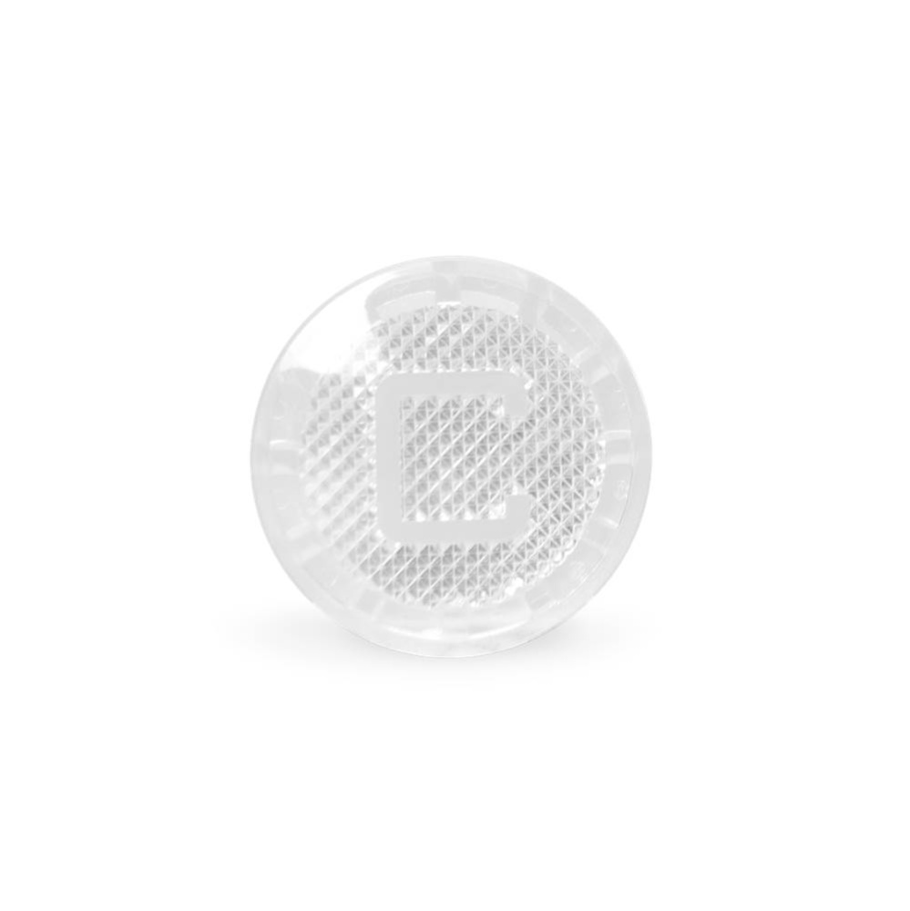 Acrylic Metal Knob Button
