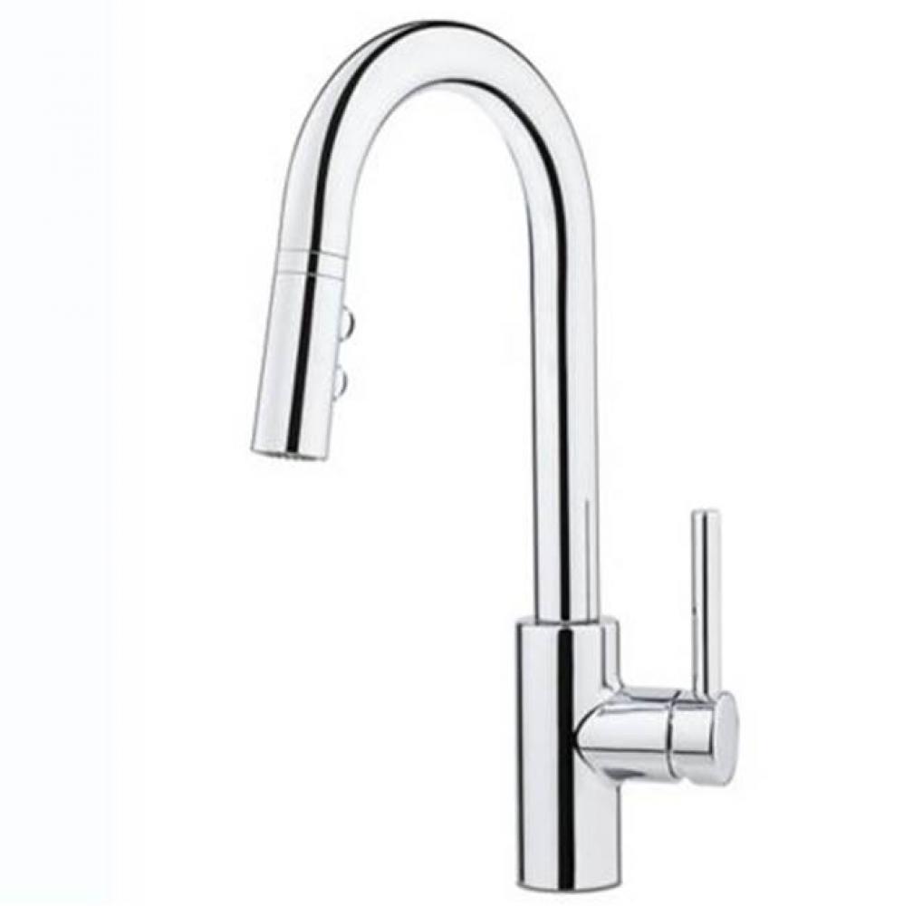 LG572-SAC - Polished Chrome - Pull-down Prep Faucet