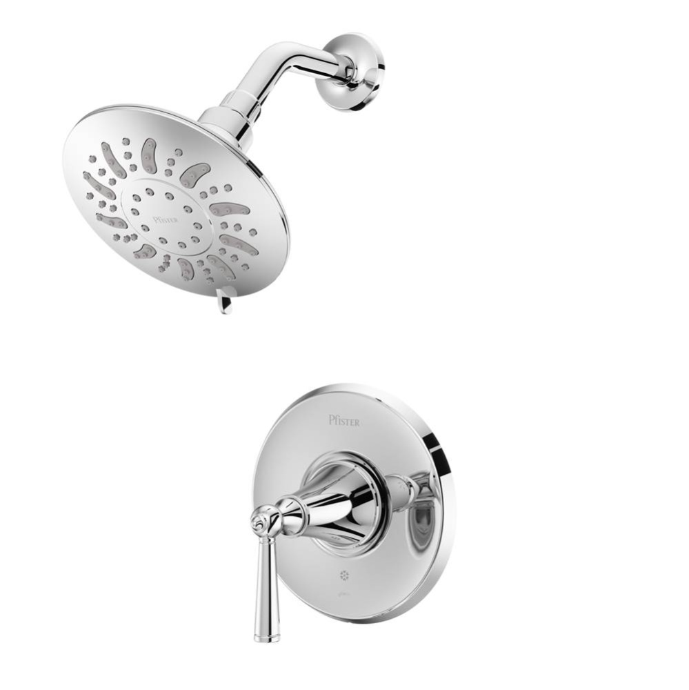 Saxton 1-Handle Shower Only Trim in Polished Chrome