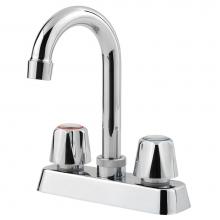 Pfister G1714000 - Bar Faucet, Metal Handles