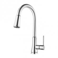 Pfister G529-PF1C - G529-PF1C - Polished Chrome - Pull-down Kitchen Faucet