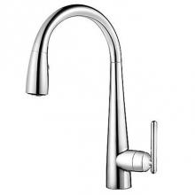 Pfister GT529FLC - Lita 1-Handle Pull-Down Kitchen Faucet in Polished Chrome