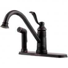 Pfister LG34-3PY0 - LG34-3PY0 - Tuscan Bronze - Single Handle Kitchen Faucet