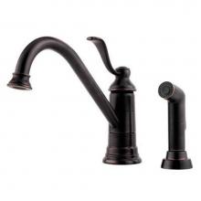 Pfister LG34-4PY0 - LG34-4PY0 - Tuscan Bronze - Single Handle Kitchen Faucet