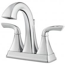 Pfister LG48-BS0C - LG48-BS0C - Polished Chrome - Two Handle Centerset Lavatory Faucet
