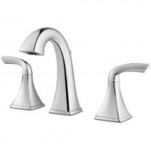 Pfister LG49-BS0C - LG49-BS0C - Polished Chrome - Two Handle Widespread Lavatory Faucet