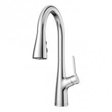 Pfister LG529NEC - Neera Pull-Down Kitchen Faucet in Polished Chrome