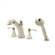 Pfister LG6-4DED - LG6-4DED - Polished Nickel - Roman Tub Trim with Hand Shower