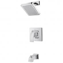 Pfister LG898DFC - Kenzo 1-Handle Tub And Shower Trim Kit in Polished Chrome