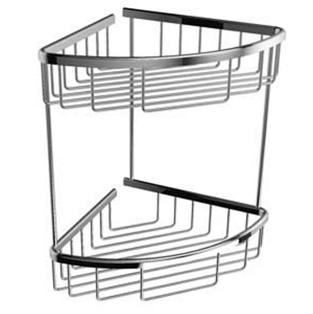 Small double corner basket