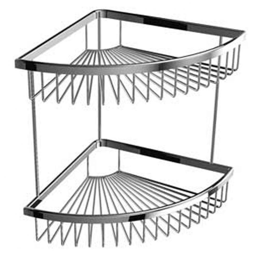 Double corner basket