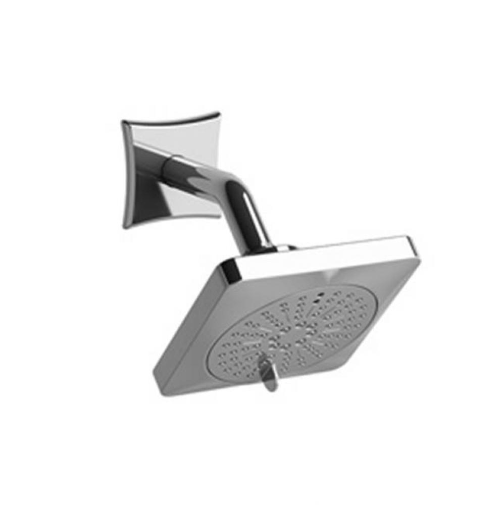 5'' 6-Function Showerhead With Arm