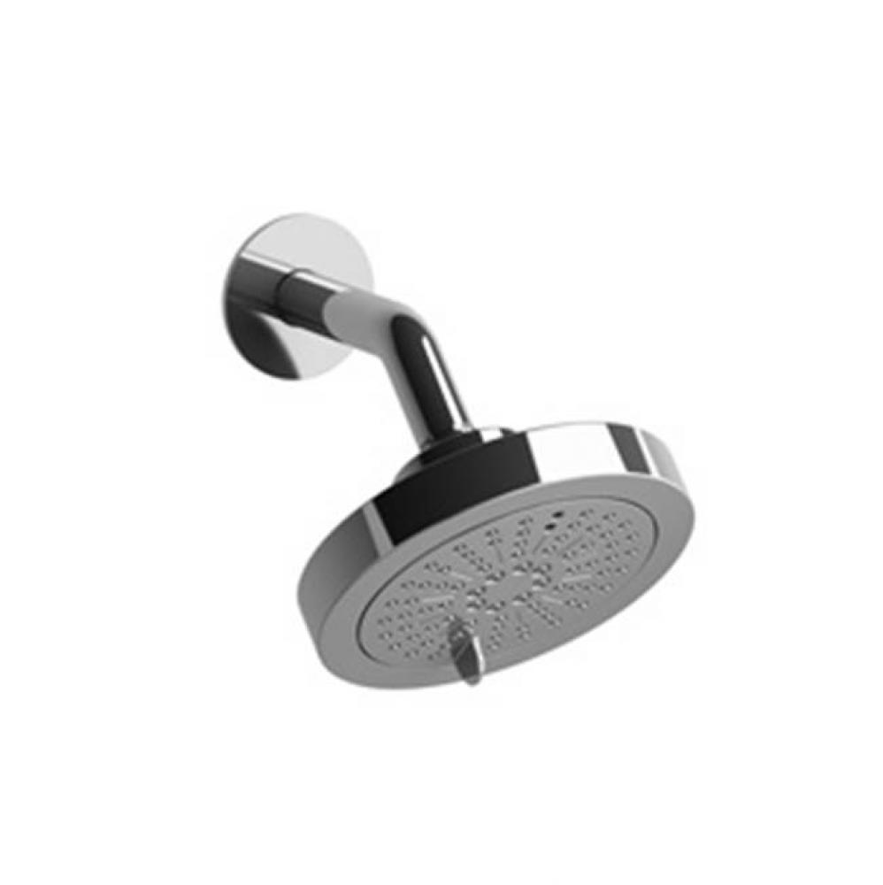 2-jet shower head with arm