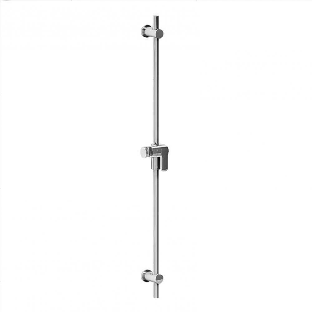 Shower rail without hand shower