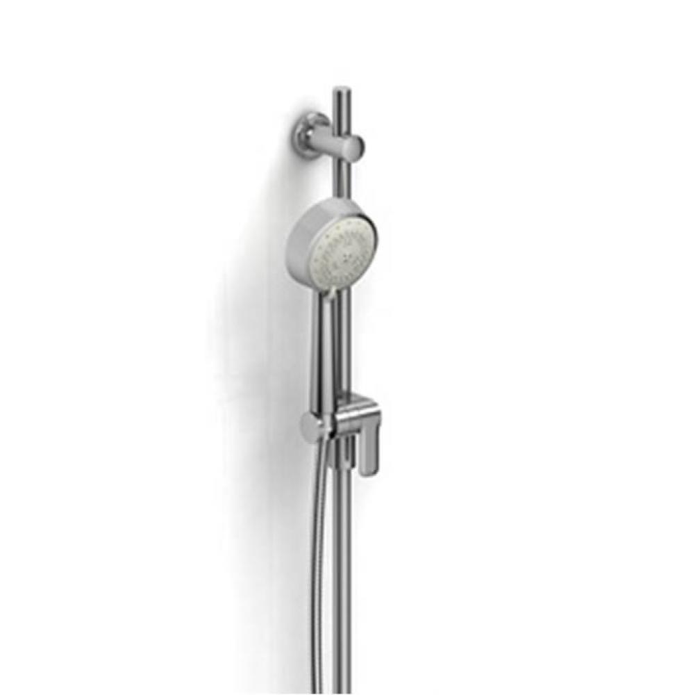 Handshower Set With 35'' Slide Bar and 3-Function Handshower