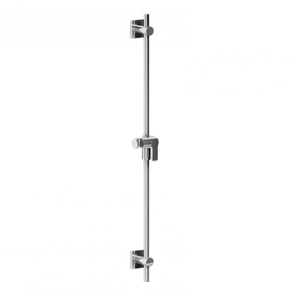 Shower rail without hand shower