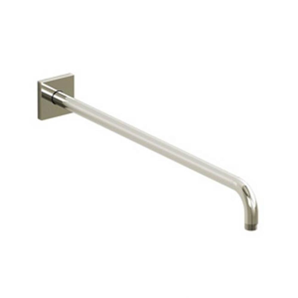 20'' Reach Wall Mount Shower Arm With Square Escutcheon