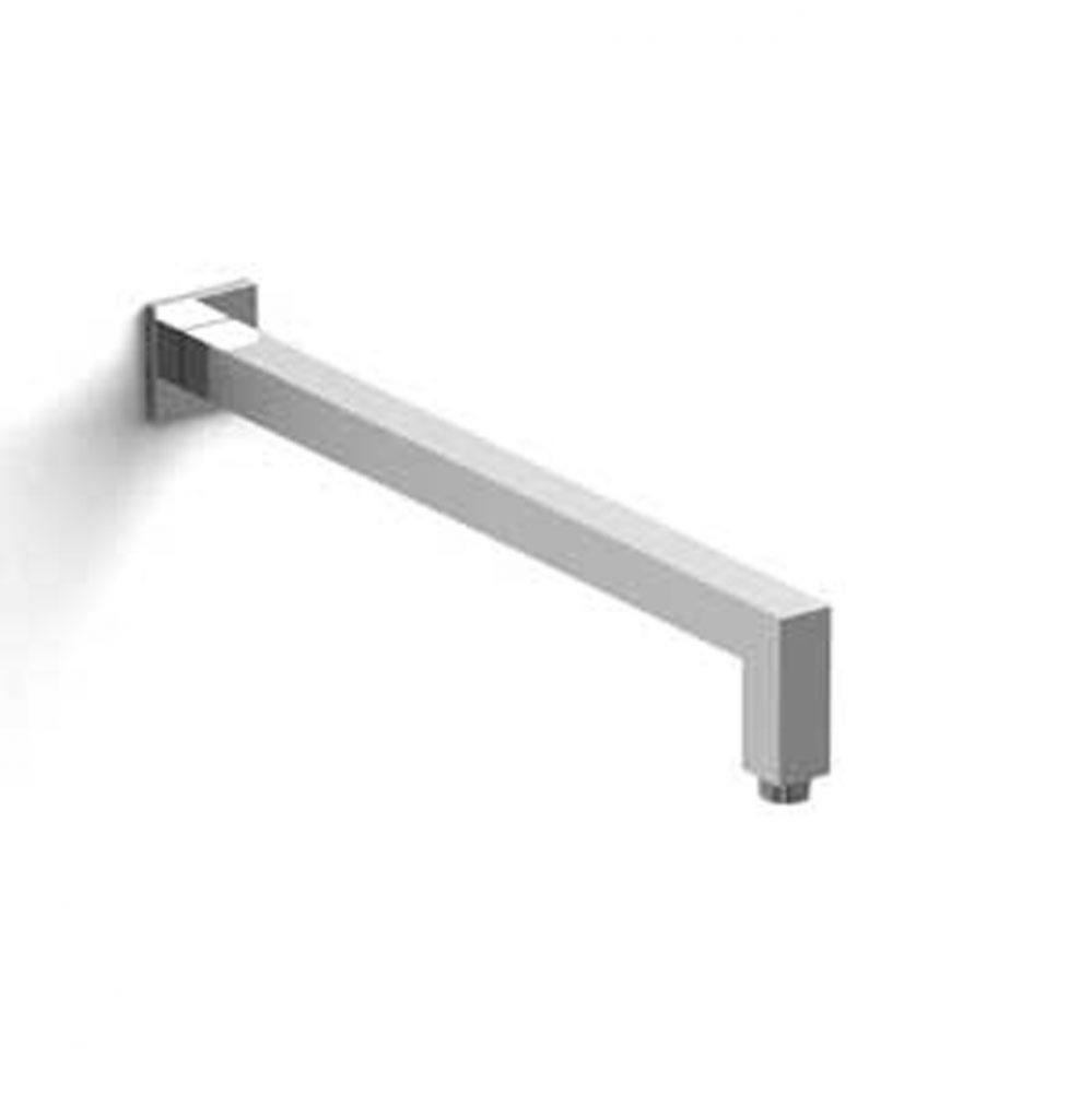 16'' Reach Wall Mount Shower Arm With Square Escutcheon