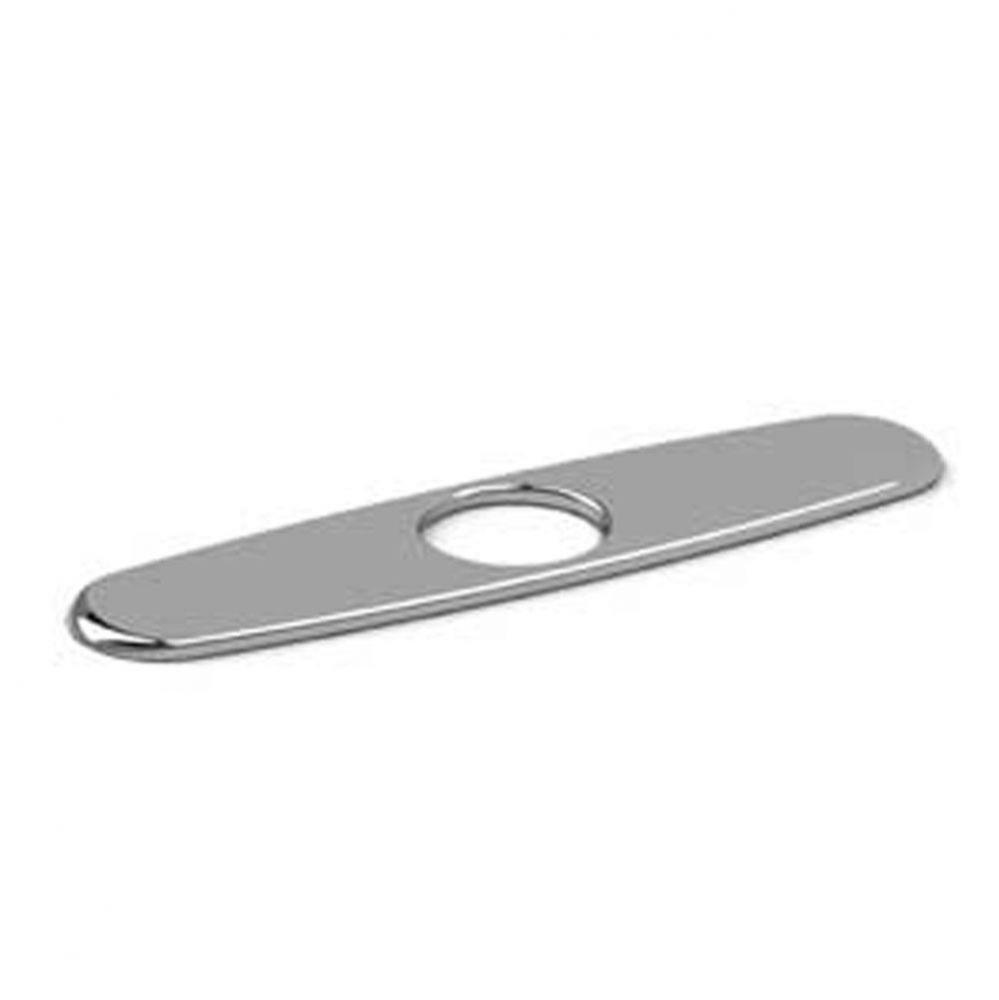 Kitchen 8-Inch Center Kitchen Faucet Deck Plate In Chrome