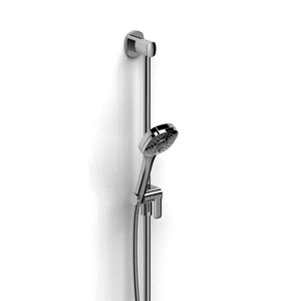 Handshower Set With 39'' Slide Bar and 4-Function Handshower