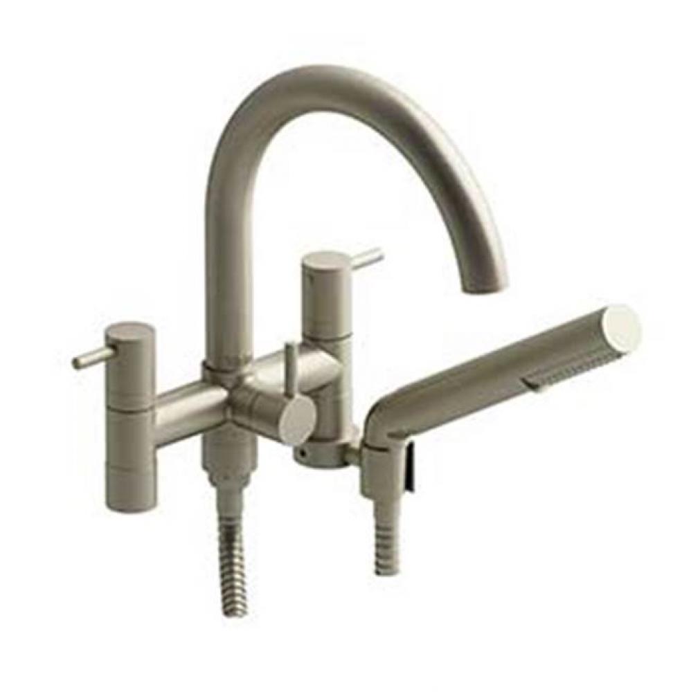 6'' tub filler with handshower