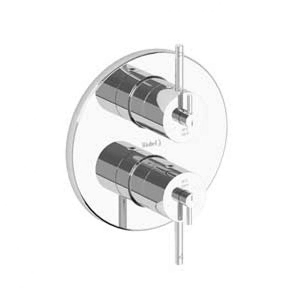 4-way type T/P (thermostatic/pressure balance) 3/4'' coaxial valve trim