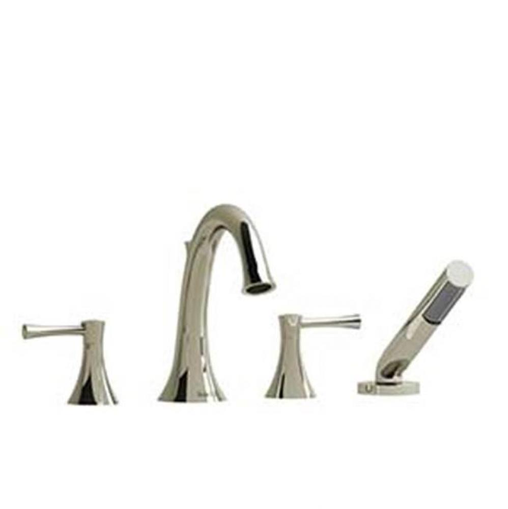 Edge 4-Hole Deck Mount Tub Filler