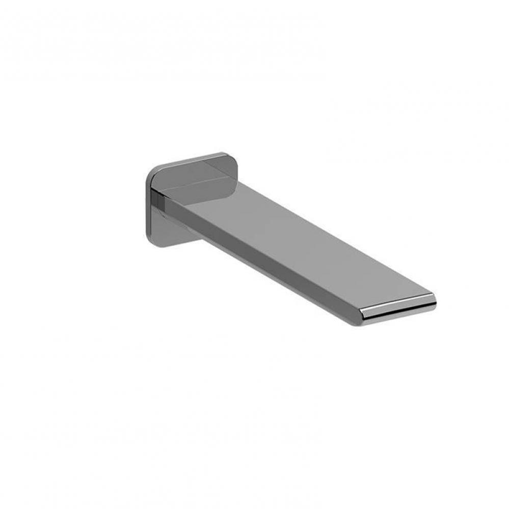 Wall-mount tub spout