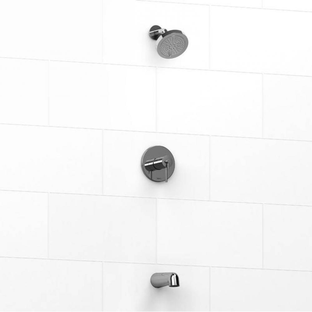 Type T/P (thermostatic/pressure balance)  1/2'' coaxial 2-way no share with shower head