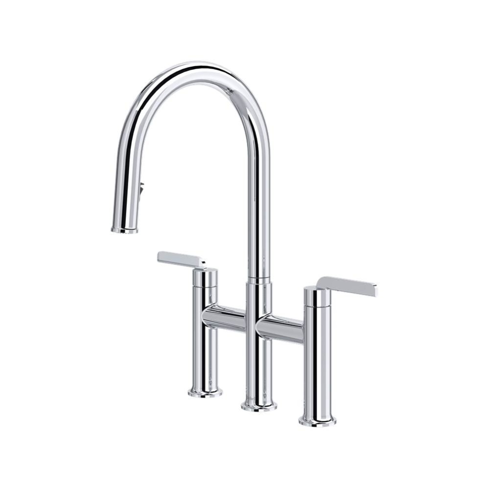 Authentica™ Bridge Pull-Down Kitchen Faucet With C-Spout