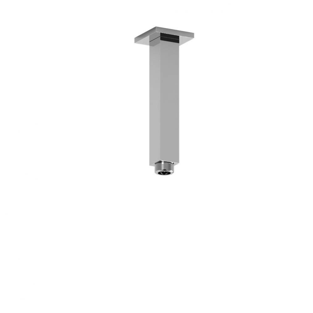 15 cm (6'') vertical square shower arm