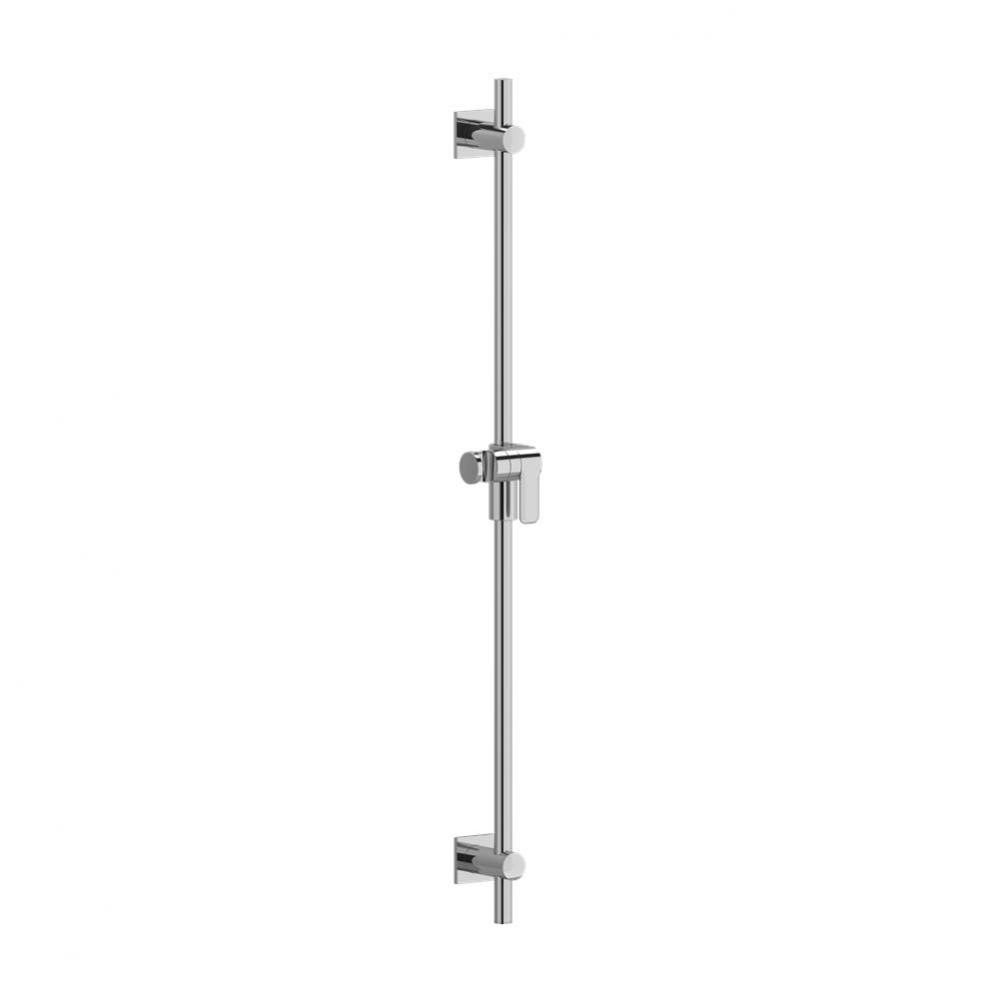 Shower rail without handshower